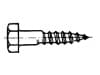 DIN 571-SS   Hexagon lag screw