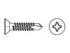 DIN 7504Р   Винт скрита глава 