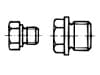 DIN 7604А-SS Dop cu exterior h