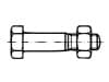 DIN 7968   Болт пасван с удебе