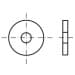 DIN 9021   Шайба подложна с ши