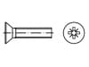 DIN 965 Z Винт със скрита глав