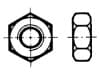 DIN 970   Гайка шестостенна IS